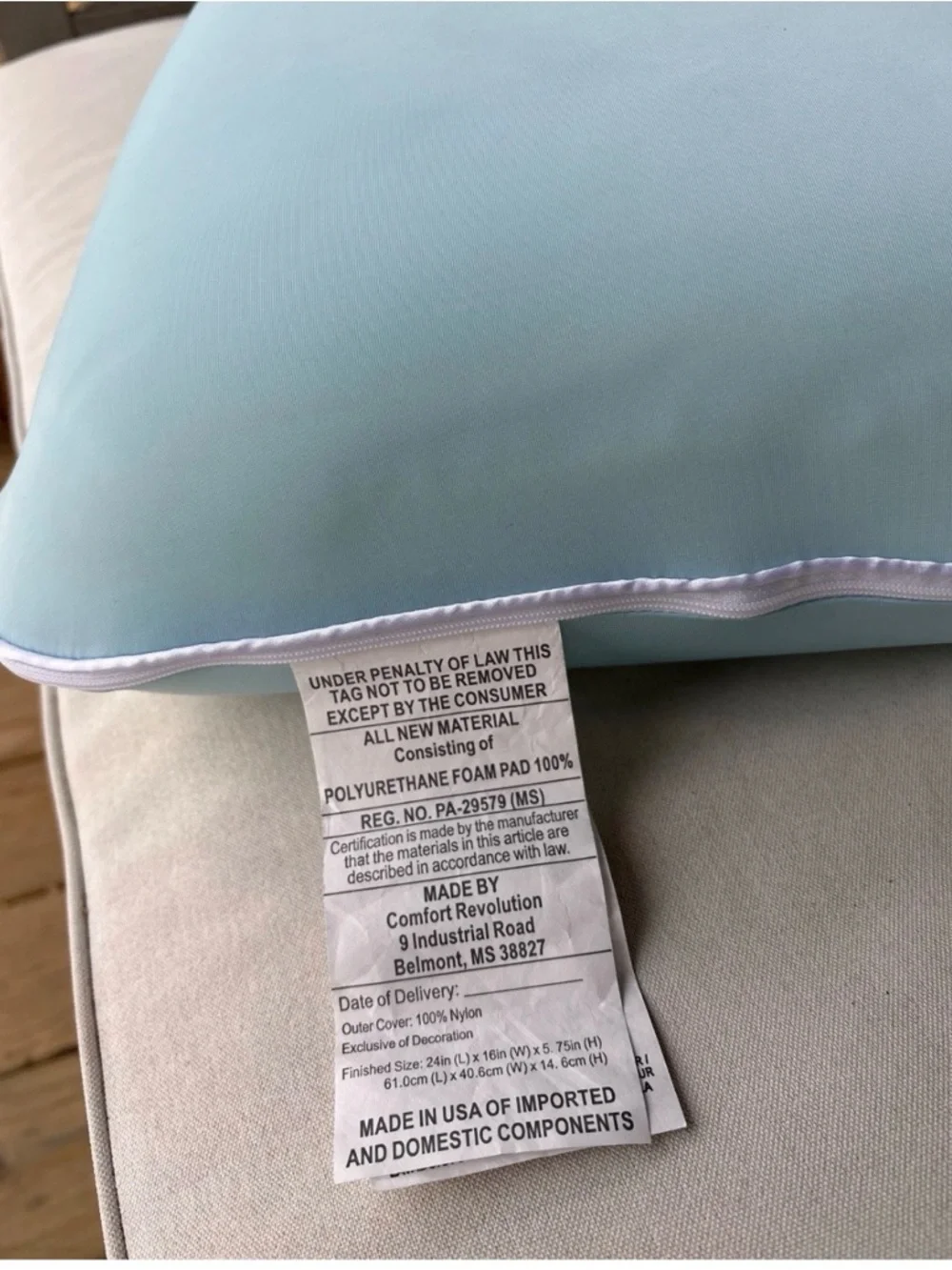 NEW SEALED Sealy Cooling Memory Foam Pillow Standard